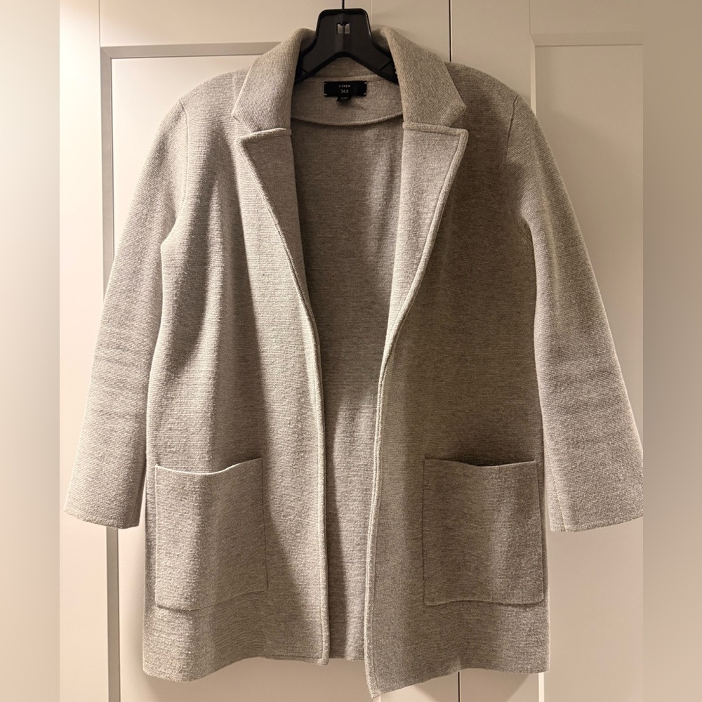 J. Crew Light Gray Women's Cardigan